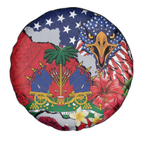 Haitian Heritage Month Spare Tire Cover Haitian Americans Proud Grunge Style