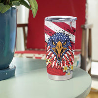 Haitian Heritage Month Tumbler Cup Haitian Americans Proud Grunge Style