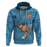 Personalised Father Day Fiji Hoodie I Love You Dad Fijian Tapa Pattern - Wonder Print Shop