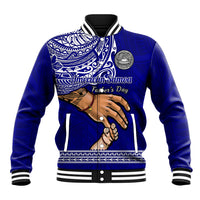 Polynesian Pride Father Day American Samoa Baseball Jacket I Love You Dad - Wonder Print Shop