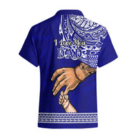 Polynesian Pride Father Day American Samoa Hawaiian Shirt I Love You Dad - Wonder Print Shop