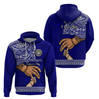 Polynesian Pride Father Day American Samoa Hoodie I Love You Dad - Wonder Print Shop