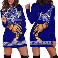 Polynesian Pride Father Day American Samoa Hoodie Dress I Love You Dad - Wonder Print Shop
