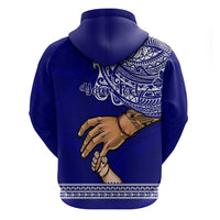 Personalised Father Day American Samoa Hoodie I Love You Dad - Wonder Print Shop