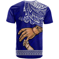 Personalised Father Day American Samoa T Shirt I Love You Dad - Wonder Print Shop