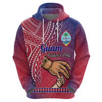 Polynesian Pride Father Day Guam Hoodie I Love You Dad Guaman Latte Stone - Wonder Print Shop