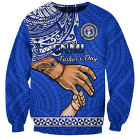 Polynesian Pride Father Day Northern Mariana Islands Sweatshirt CNMI I Love You Dad - Wonder Print Shop