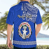 Personalised Father Day Northern Mariana Islands Hawaiian Shirt CNMI I Love You Dad - Wonder Print Shop