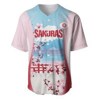 Japan Rugby Custom Baseball Jersey Go Sakuras Japanese Mount Fuji
