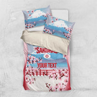Japan Rugby Custom Bedding Set Go Sakuras Japanese Mount Fuji