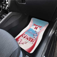 Japan Rugby Custom Car Mats Go Sakuras Japanese Mount Fuji