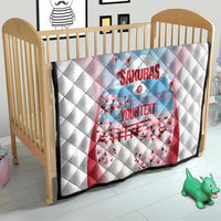 Japan Rugby Custom Quilt Go Sakuras Japanese Mount Fuji