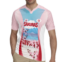 Japan Rugby Custom Rugby Jersey Go Sakuras Japanese Mount Fuji