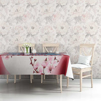 Japan Rugby Custom Tablecloth Go Sakuras Japanese Mount Fuji