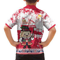 Poland Pierogi Festival Family Matching Puletasi and Hawaiian Shirt Funny Dumpling Costume With Flag - Wonder Print Shop