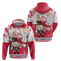 Poland Pierogi Festival Hoodie Funny Dumpling Costume With Flag - Wonder Print Shop