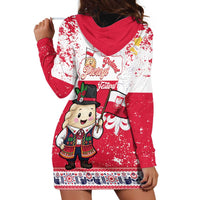 Poland Pierogi Festival Hoodie Dress Funny Dumpling Costume With Flag - Wonder Print Shop