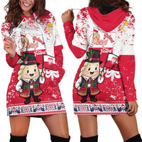 Poland Pierogi Festival Hoodie Dress Funny Dumpling Costume With Flag - Wonder Print Shop