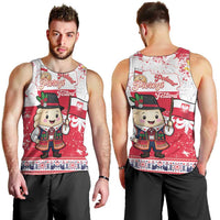 Poland Pierogi Festival Men Tank Top Funny Dumpling Costume With Flag - Wonder Print Shop