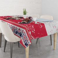 Poland Pierogi Festival Tablecloth Funny Dumpling Costume With Flag - Wonder Print Shop