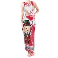 Poland Pierogi Festival Tank Maxi Dress Funny Dumpling Costume With Flag - Wonder Print Shop