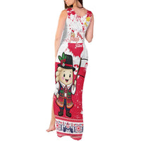 Poland Pierogi Festival Tank Maxi Dress Funny Dumpling Costume With Flag - Wonder Print Shop