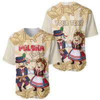 Personalised Pierogi Festival Poland Baseball Jersey Polska Dumpling Kocham - Wonder Print Shop