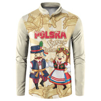 Personalised Pierogi Festival Poland Button Sweatshirt Polska Dumpling Kocham - Wonder Print Shop