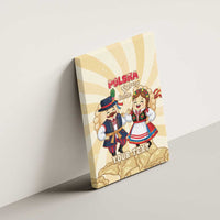 Personalised Pierogi Festival Poland Canvas Wall Art Polska Dumpling Kocham - Wonder Print Shop