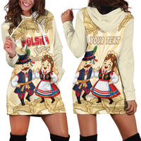 Personalised Pierogi Festival Poland Hoodie Dress Polska Dumpling Kocham - Wonder Print Shop