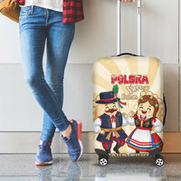 Personalised Pierogi Festival Poland Luggage Cover Polska Dumpling Kocham - Wonder Print Shop