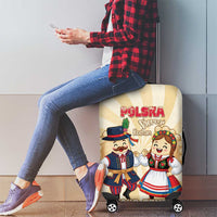 Personalised Pierogi Festival Poland Luggage Cover Polska Dumpling Kocham - Wonder Print Shop