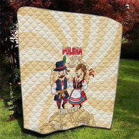 Personalised Pierogi Festival Poland Quilt Polska Dumpling Kocham - Wonder Print Shop