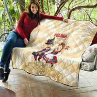 Personalised Pierogi Festival Poland Quilt Polska Dumpling Kocham - Wonder Print Shop