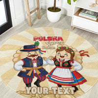 Personalised Pierogi Festival Poland Round Carpet Polska Dumpling Kocham - Wonder Print Shop