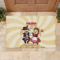 Personalised Pierogi Festival Poland Rubber Doormat Polska Dumpling Kocham - Wonder Print Shop
