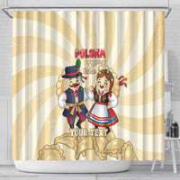 Personalised Pierogi Festival Poland Shower Curtain Polska Dumpling Kocham - Wonder Print Shop