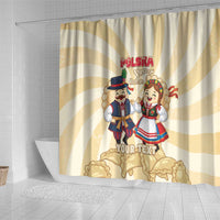 Personalised Pierogi Festival Poland Shower Curtain Polska Dumpling Kocham - Wonder Print Shop