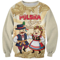 Personalised Pierogi Festival Poland Sweatshirt Polska Dumpling Kocham - Wonder Print Shop