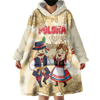 Personalised Pierogi Festival Poland Wearable Blanket Hoodie Polska Dumpling Kocham - Wonder Print Shop