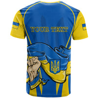 Custom Ukraine T Shirt Happy Ukrainian 32nd Independence Anniversary - Wonder Print Shop