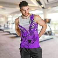 hawaii-men-tank-top-polynesian-shark-tattoo-with-plumeria-purple-gradient