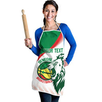 Senegal Basketball Custom Apron Come On Lions - Wonder Print Shop