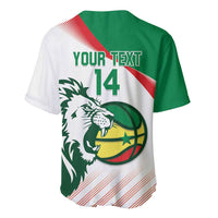 Senegal Basketball Custom Baseball Jersey Come On Lions - Wonder Print Shop