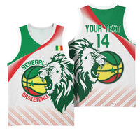Senegal Basketball Custom Basketball Jersey Come On Lions - Wonder Print Shop