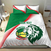 Senegal Basketball Custom Bedding Set Come On Lions - Wonder Print Shop