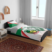 Senegal Basketball Custom Bedding Set Come On Lions - Wonder Print Shop