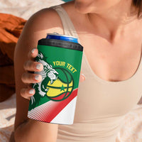 Senegal Basketball Custom 4 in 1 Can Cooler Tumbler Come On Lions - Wonder Print Shop