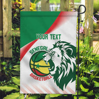 Senegal Basketball Custom Garden Flag Come On Lions - Wonder Print Shop