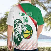 Senegal Basketball Custom Hawaiian Shirt Come On Lions - Wonder Print Shop
